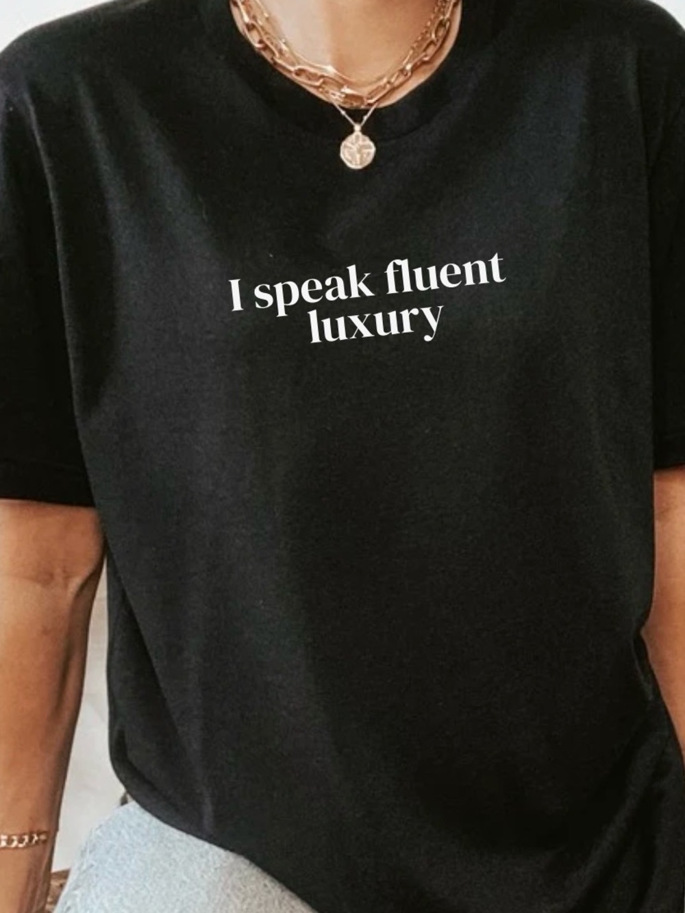 NEW Funny Fluent Luxury top shirt S-5X
